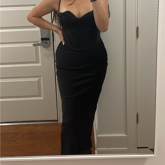 House of CB Dresses & Skirts - House of CB Black Corset Dress